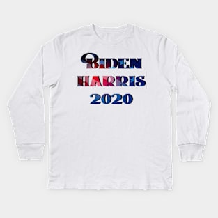 biden harris 2020 Kids Long Sleeve T-Shirt